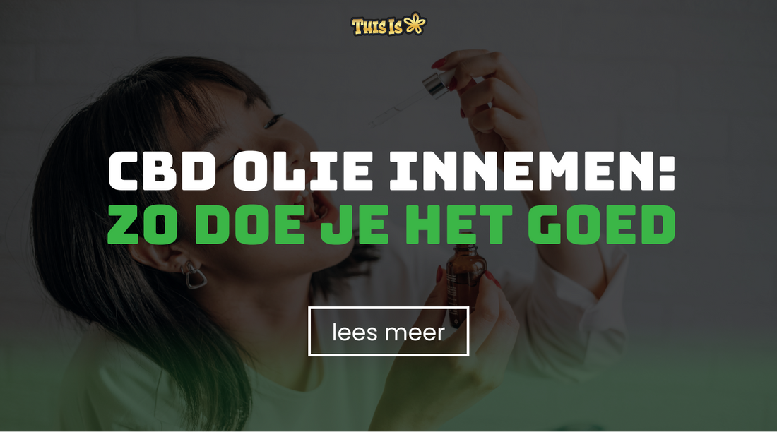 De basis: hoe werkt CBD olie innemen? 