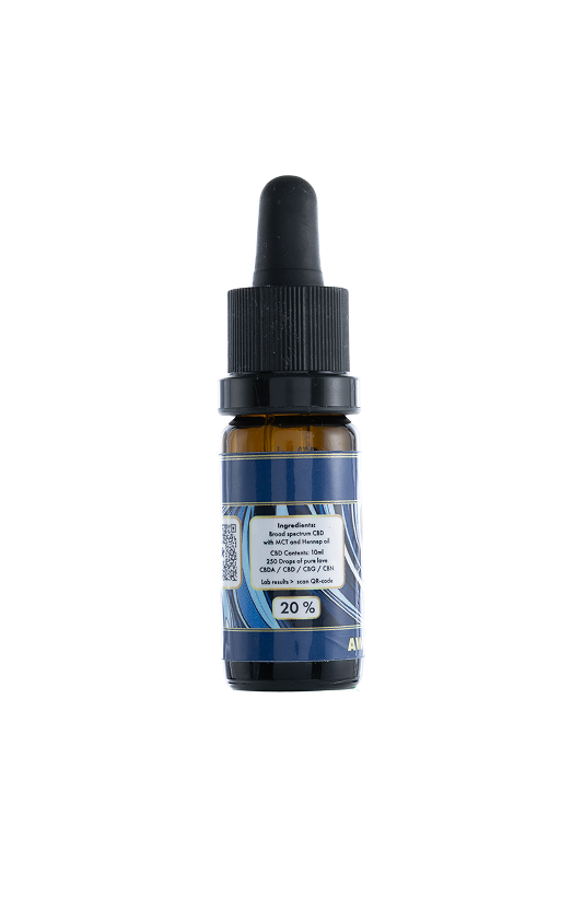 Full spectrum CBD Olie 20% (minder dan 0,2% thc)