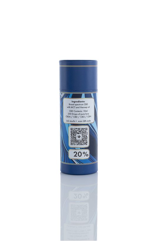 Full spectrum CBD Olie 20% (minder dan 0,2% thc)