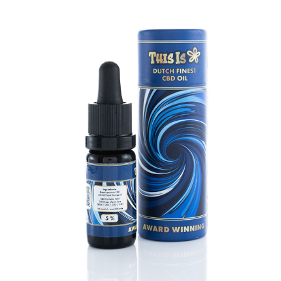 Broad Spectrum CBD Olie 5% (0,0% thc)